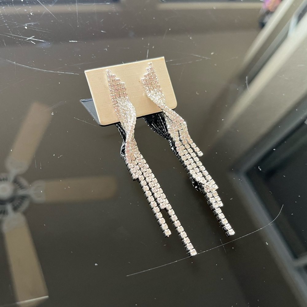 Sparkly Chandelier Earrings